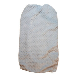Carter's Changing Pad Cover Light Blue Textured